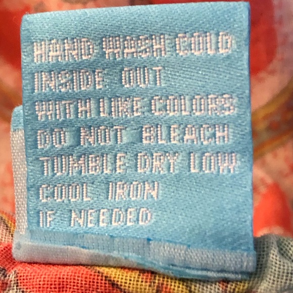 J McLaughlin excellent condition multi color print tunic size M - Picture 5 of 5